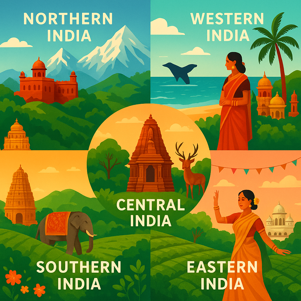 Image Showing Every Corner of India